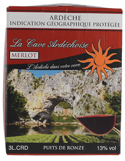 Merlot IGP Ardèche – Domaine Le Puits de Ronze